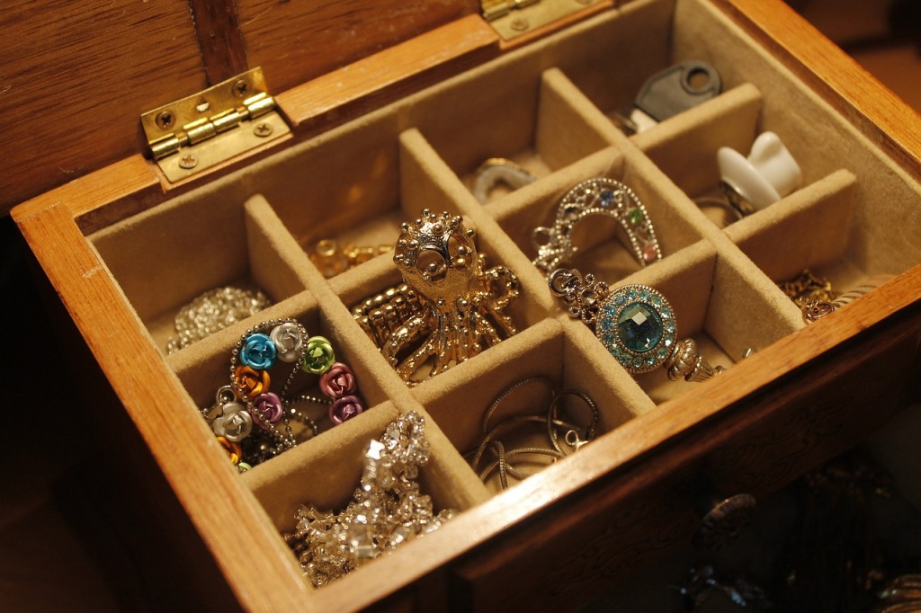 Une boîte à bijoux